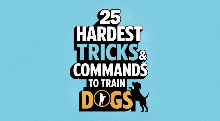 25 Hardest Tricks & Commands to Train Dogs