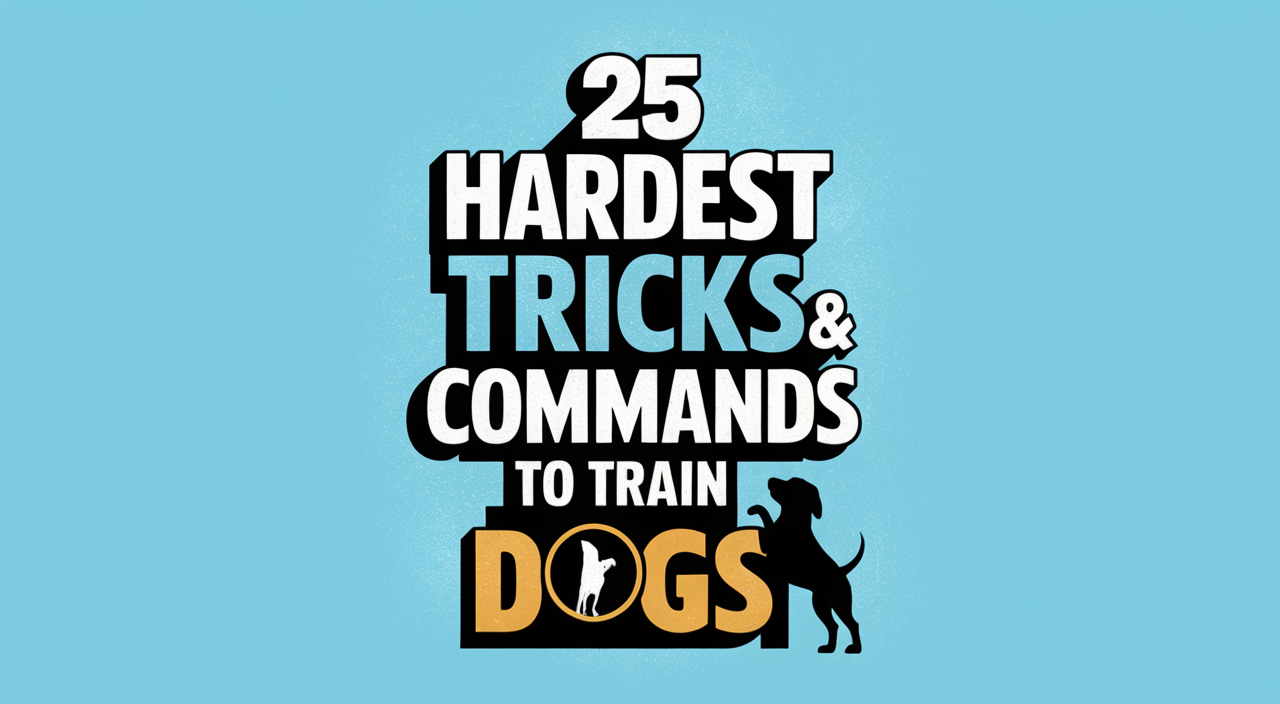 25 Hardest Tricks & Commands to Train Dogs