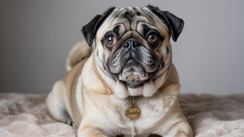 Joyful Pug