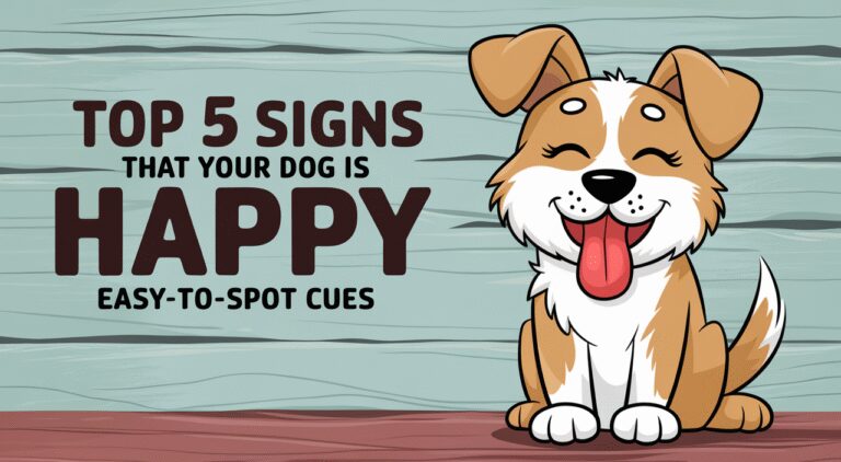 Top 5 Signs That Your Dog is Happy