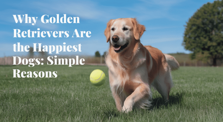 Why Golden Retrievers Are the Happiest Dog featured